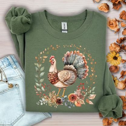 Thanksgiving Turkey Sweatshirt