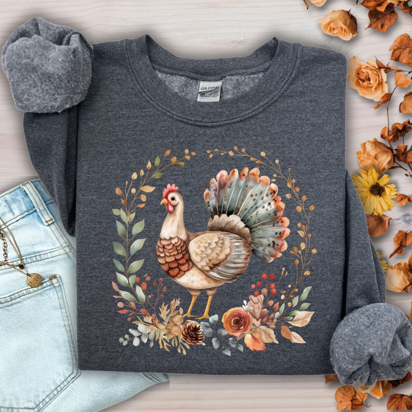 Thanksgiving Turkey Sweatshirt