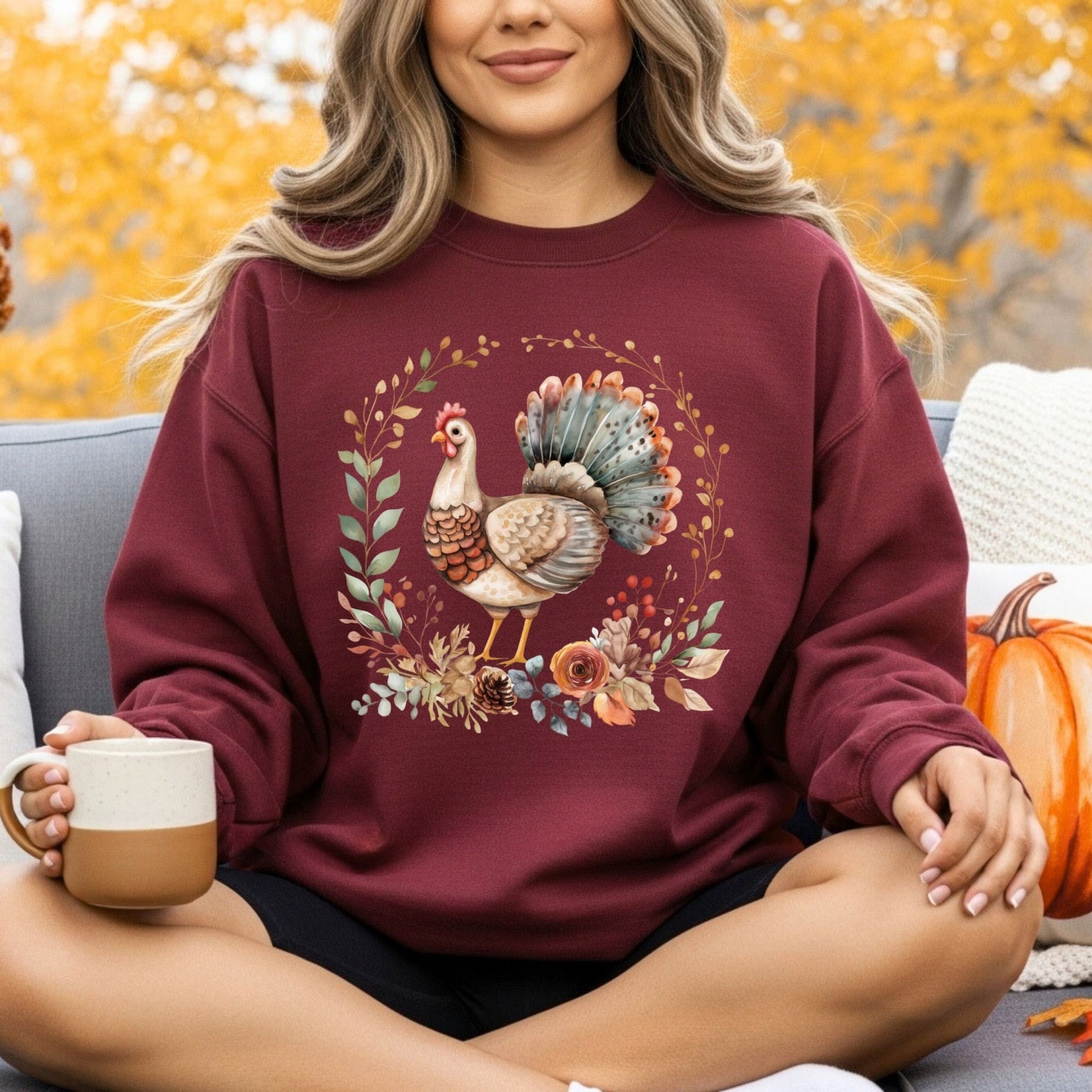 Thanksgiving Turkey Sweatshirt