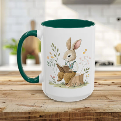 The Bookish Spring Bunny Mug (11/15oz)