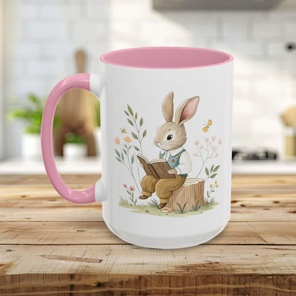 The Bookish Spring Bunny Mug (11/15oz)