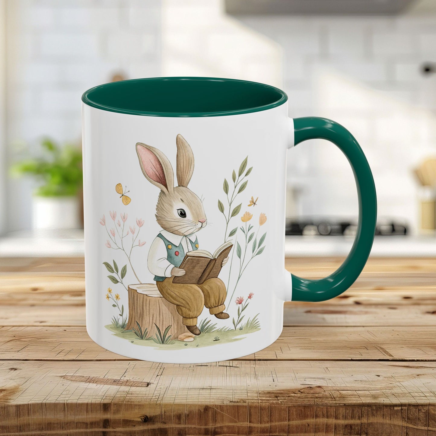 The Bookish Spring Bunny Mug (11/15oz)