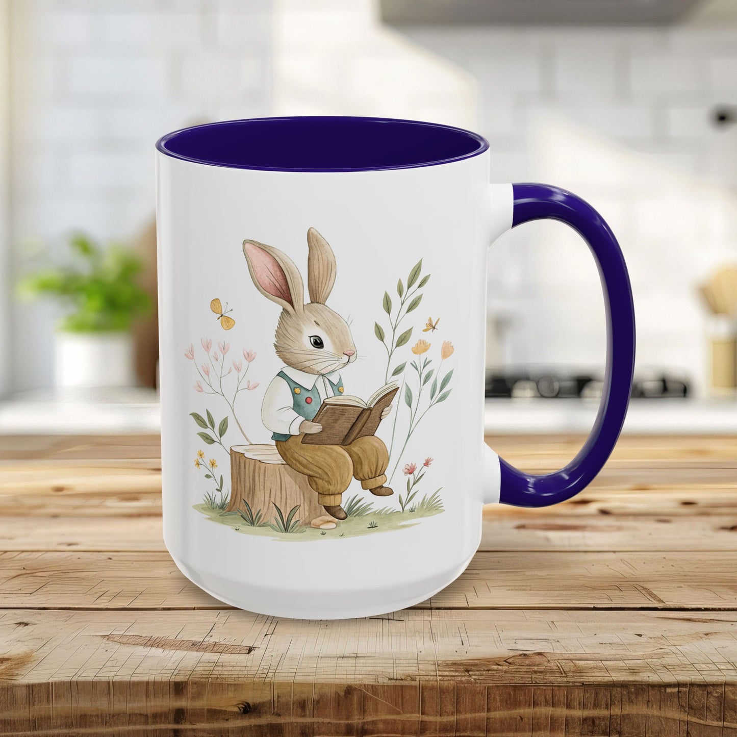 The Bookish Spring Bunny Mug (11/15oz)