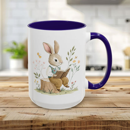 The Bookish Spring Bunny Mug (11/15oz)