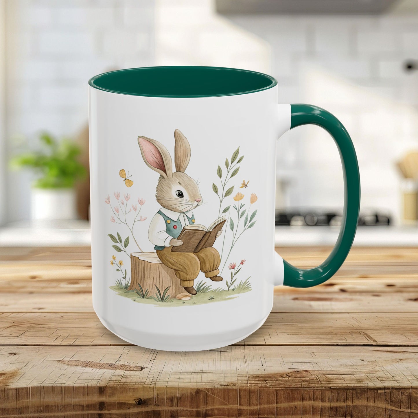 The Bookish Spring Bunny Mug (11/15oz)