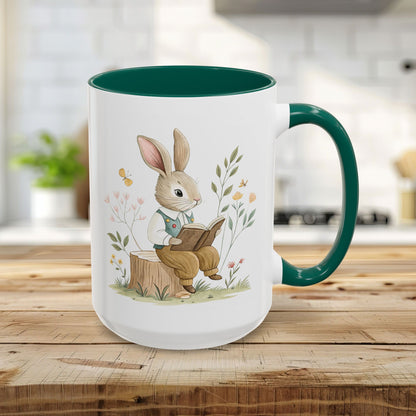 The Bookish Spring Bunny Mug (11/15oz)