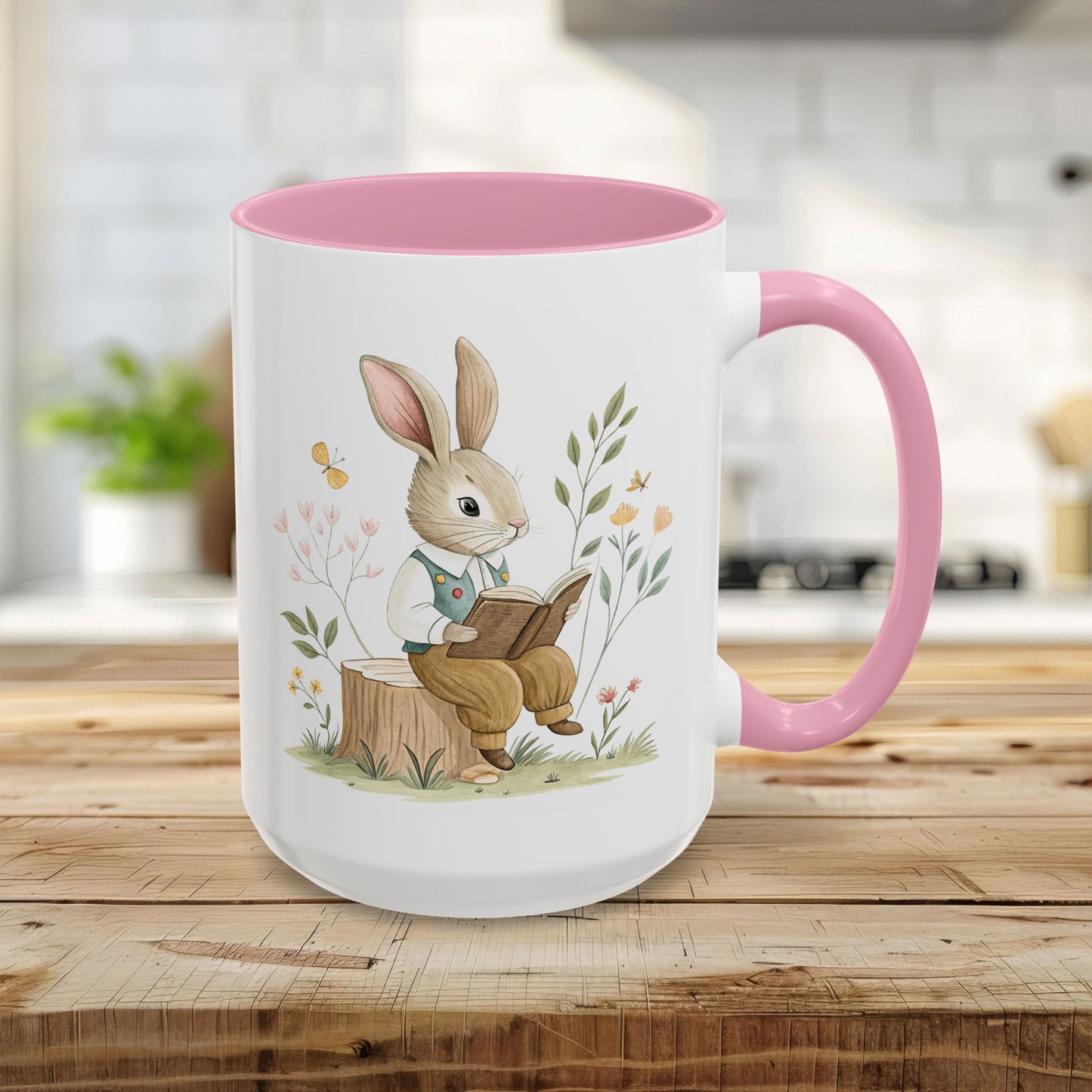The Bookish Spring Bunny Mug (11/15oz)