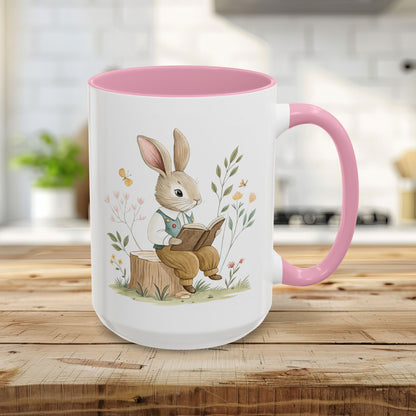 The Bookish Spring Bunny Mug (11/15oz)
