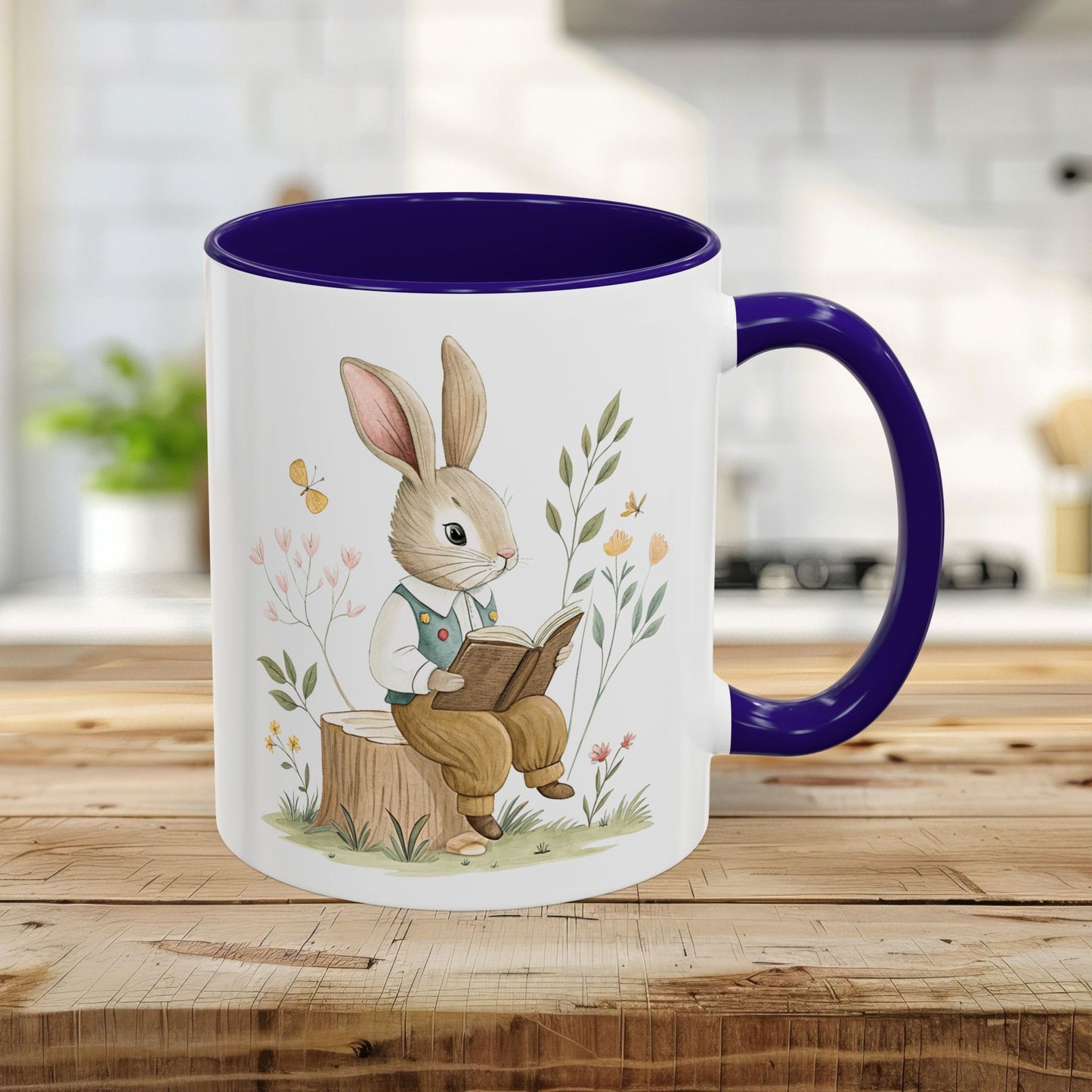 The Bookish Spring Bunny Mug (11/15oz)