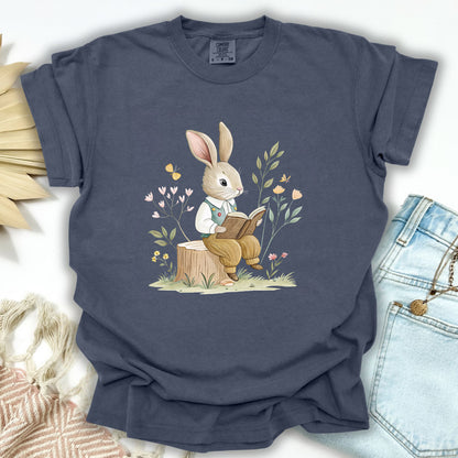 The Bookish Spring Bunny T-Shirt