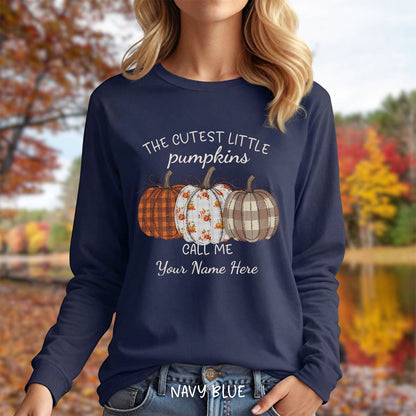 The Cutest Little Pumpkins Long Sleeve Tee