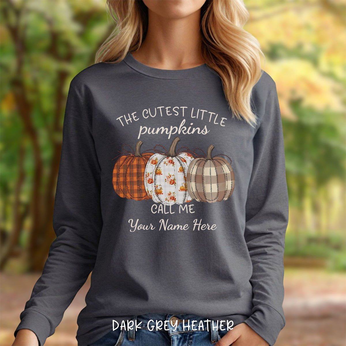 The Cutest Little Pumpkins Long Sleeve Tee