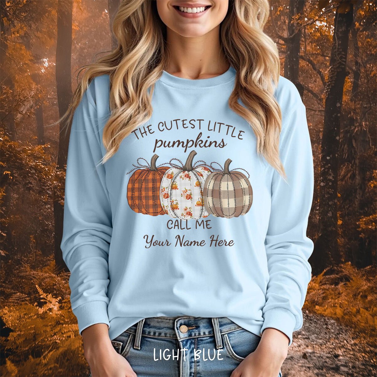 The Cutest Little Pumpkins Long Sleeve Tee