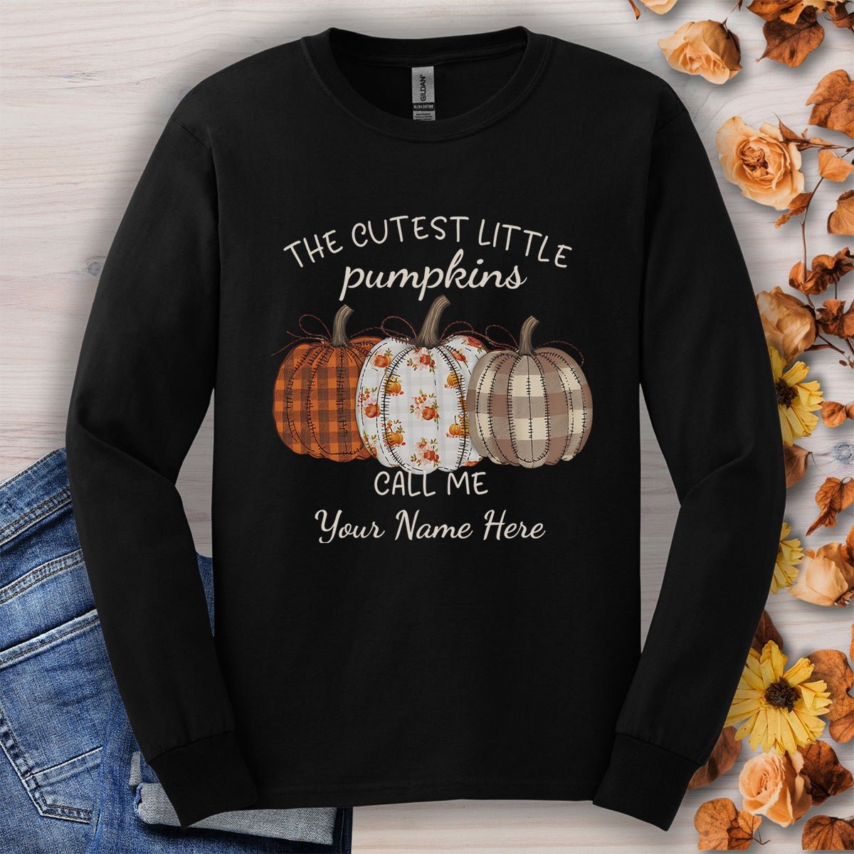 The Cutest Little Pumpkins Long Sleeve Tee