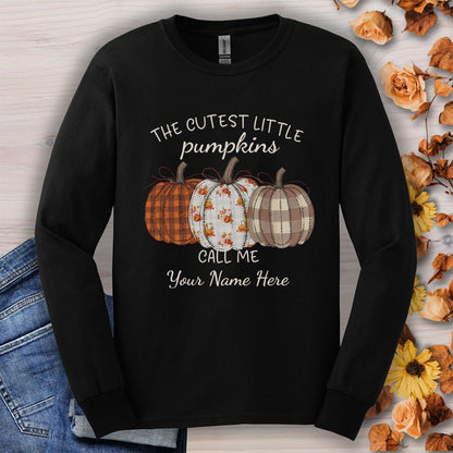The Cutest Little Pumpkins Long Sleeve Tee