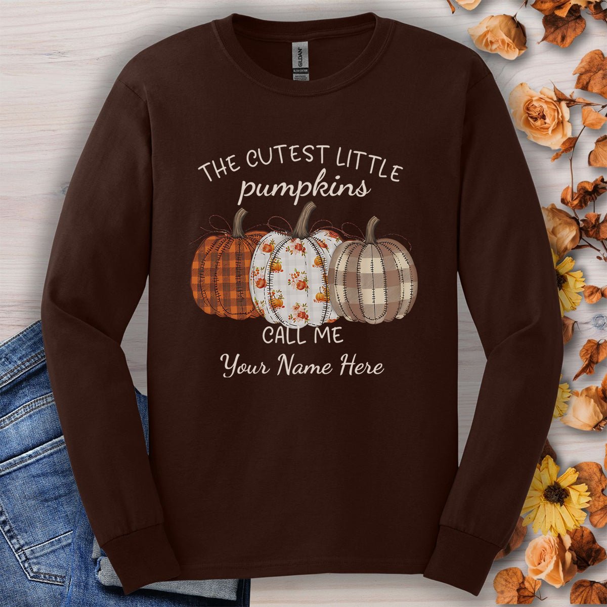 The Cutest Little Pumpkins Long Sleeve Tee