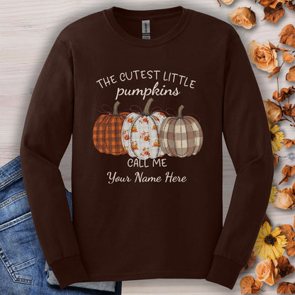 The Cutest Little Pumpkins Long Sleeve Tee