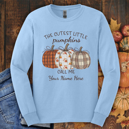 The Cutest Little Pumpkins Long Sleeve Tee