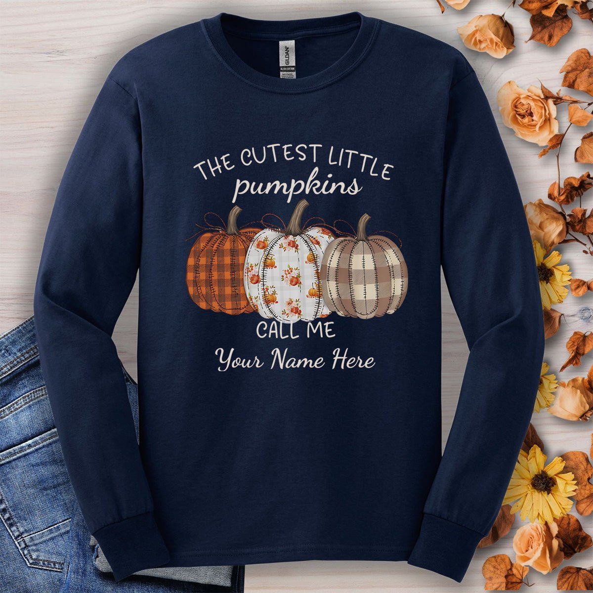 The Cutest Little Pumpkins Long Sleeve Tee