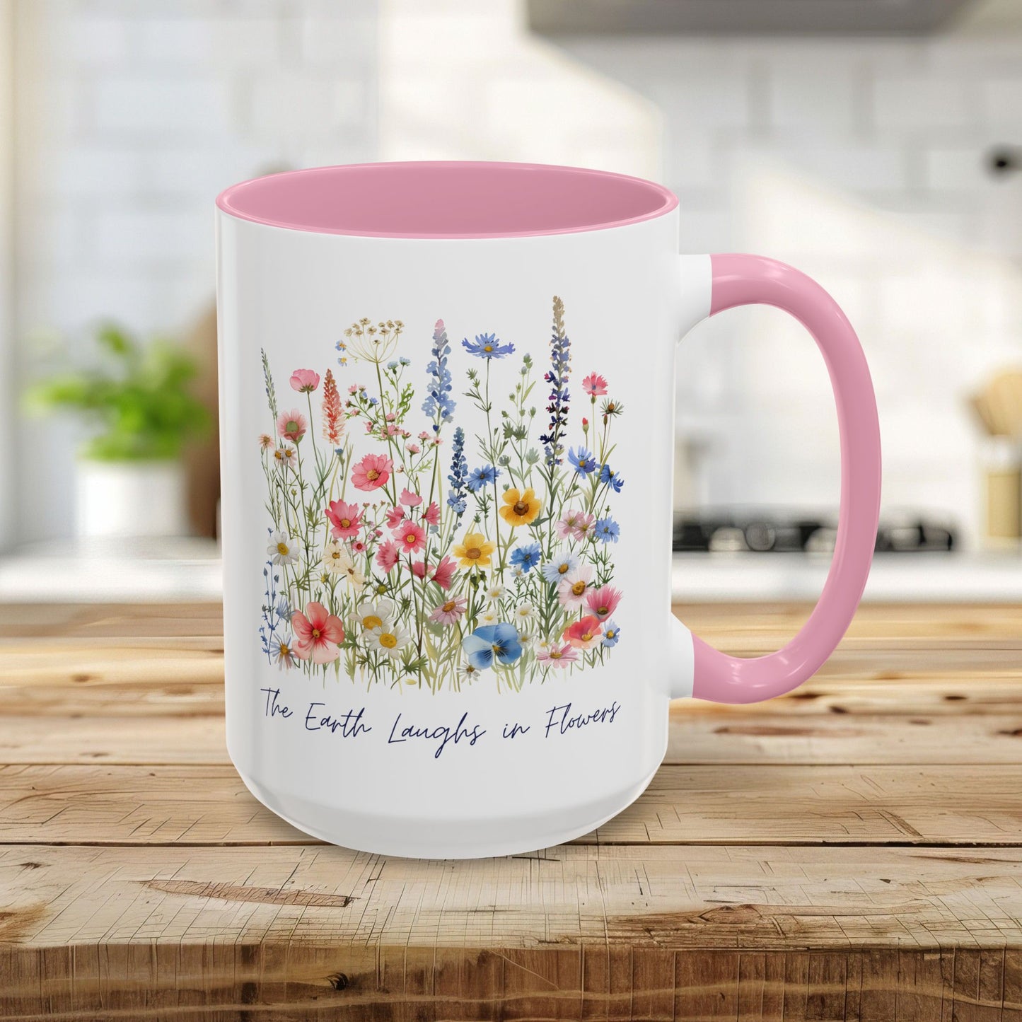 The Earth Laughs in Flowers Mug (11/15oz)