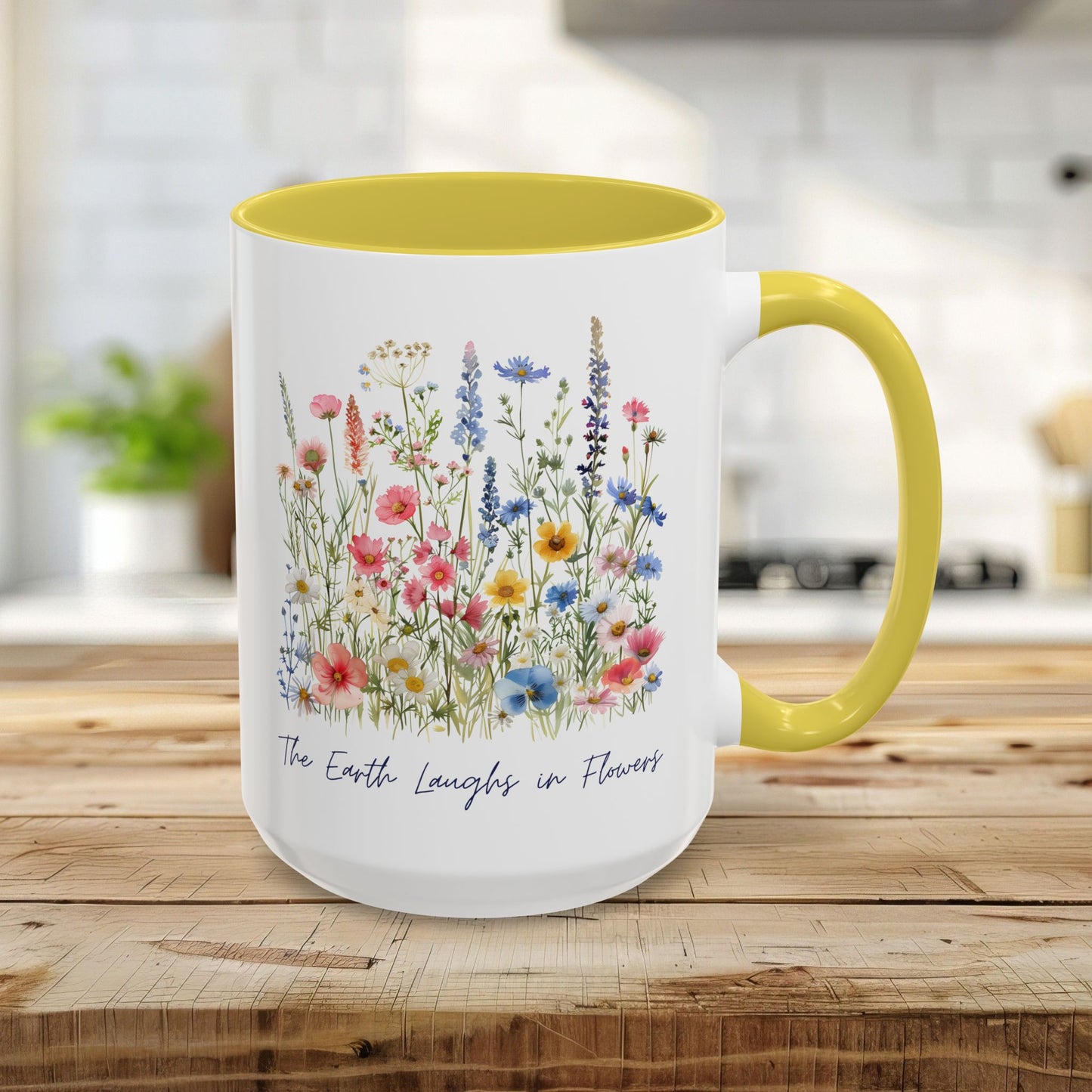 The Earth Laughs in Flowers Mug (11/15oz)