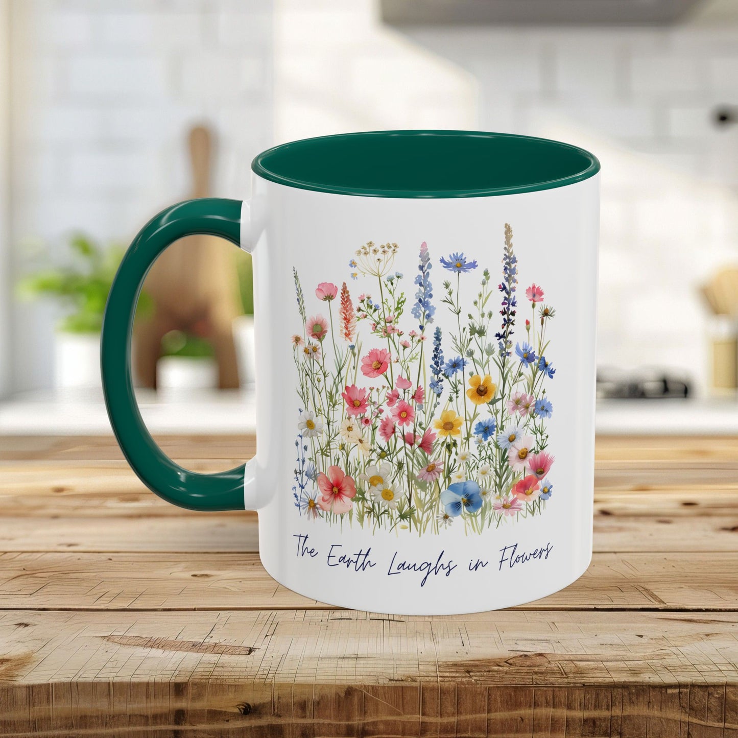 The Earth Laughs in Flowers Mug (11/15oz)