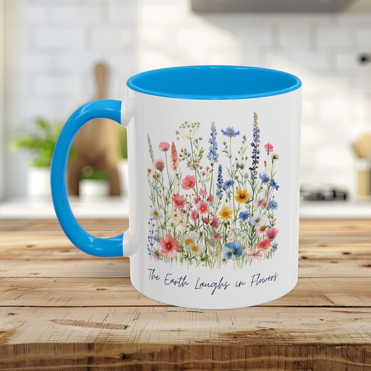 The Earth Laughs in Flowers Mug (11/15oz)