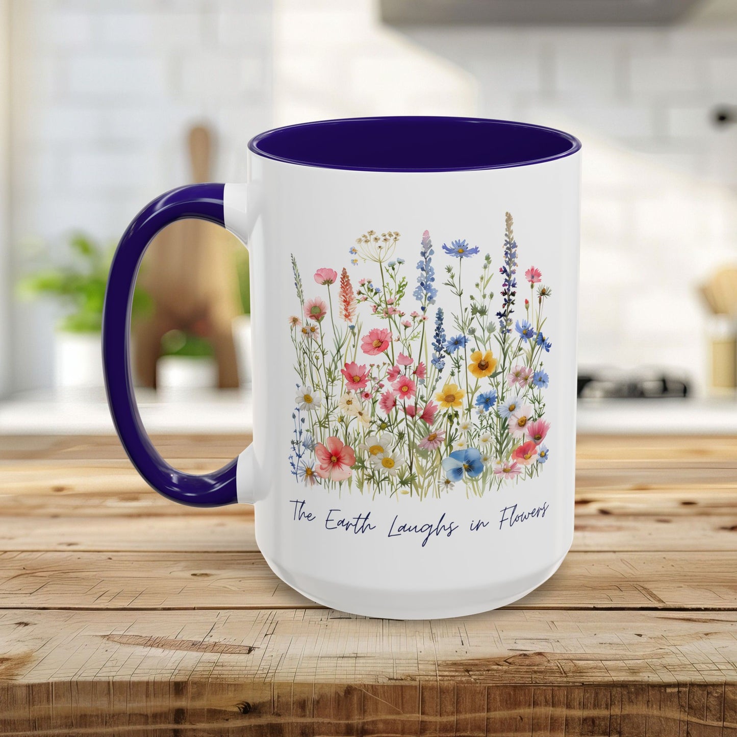 The Earth Laughs in Flowers Mug (11/15oz)