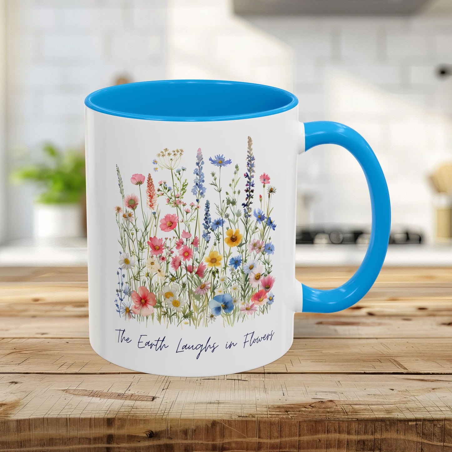 The Earth Laughs in Flowers Mug (11/15oz)