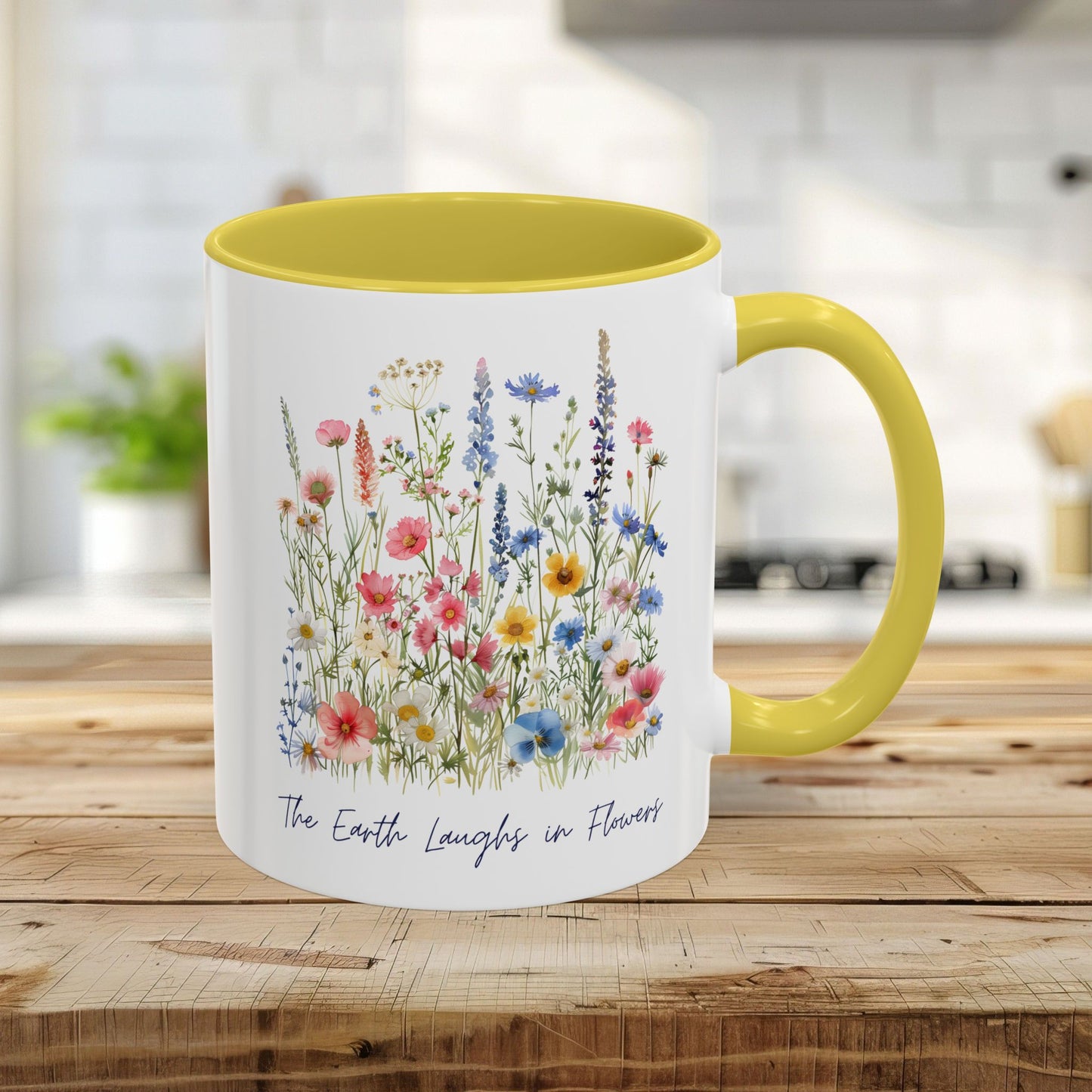 The Earth Laughs in Flowers Mug (11/15oz)