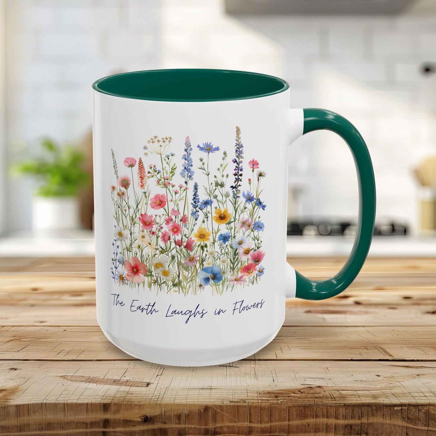 The Earth Laughs in Flowers Mug (11/15oz)