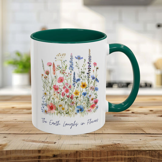 The Earth Laughs in Flowers Mug (11/15oz)