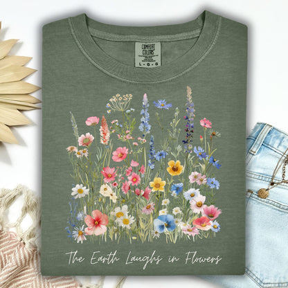 The Earth Laughs in Flowers T-Shirt
