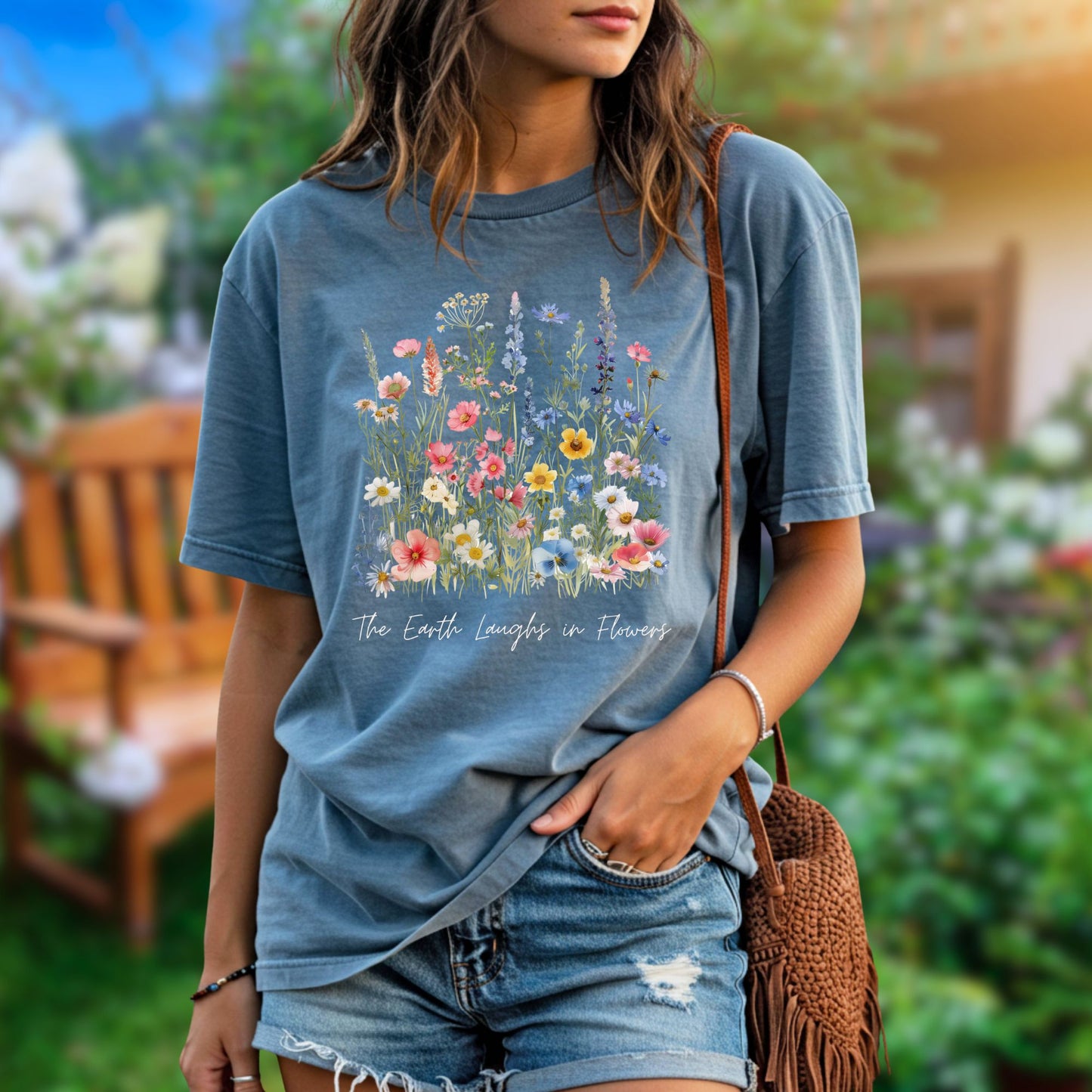 The Earth Laughs in Flowers T-Shirt