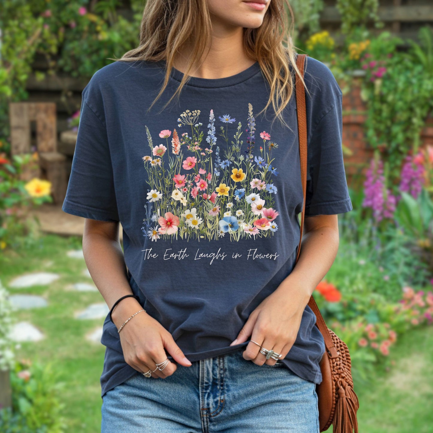 The Earth Laughs in Flowers T-Shirt