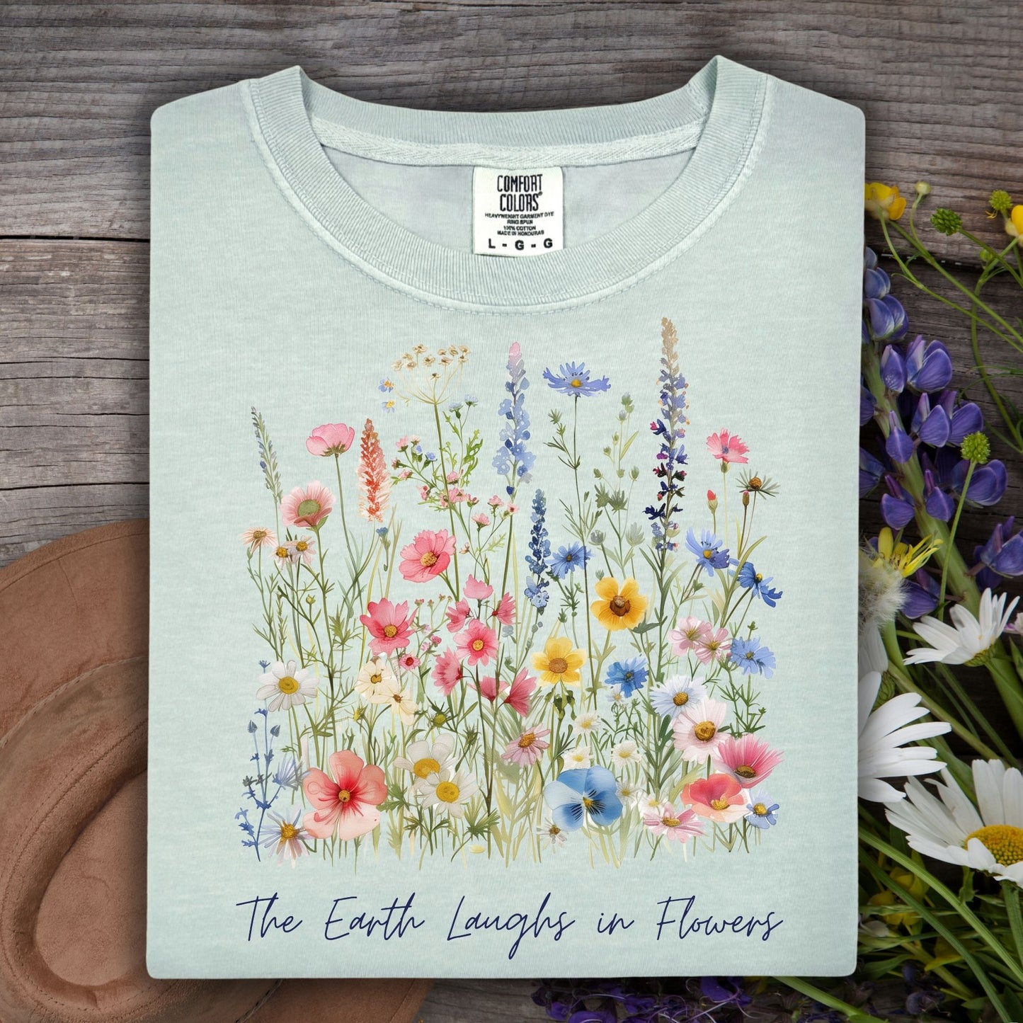 The Earth Laughs in Flowers T-Shirt
