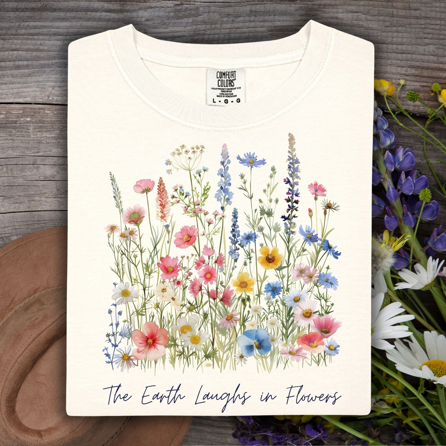 The Earth Laughs in Flowers T-Shirt