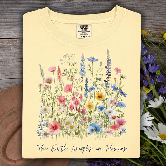 The Earth Laughs in Flowers T-Shirt