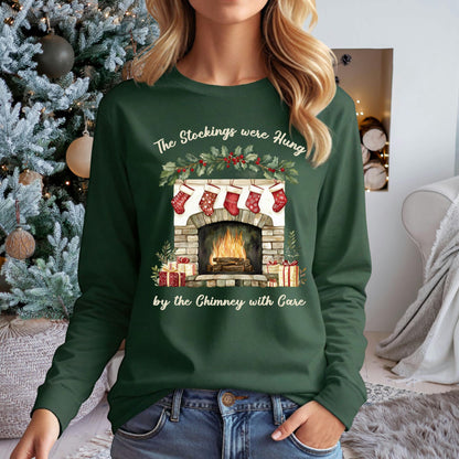 The Stockings Were Hung Long Sleeve Tee