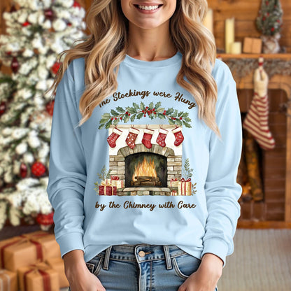 The Stockings Were Hung Long Sleeve Tee