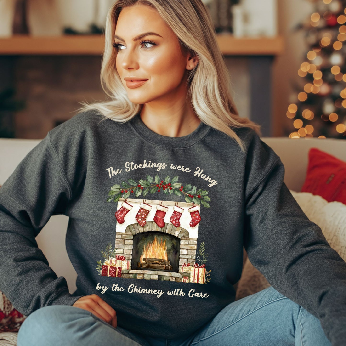 The Stockings Were Hung Sweatshirt