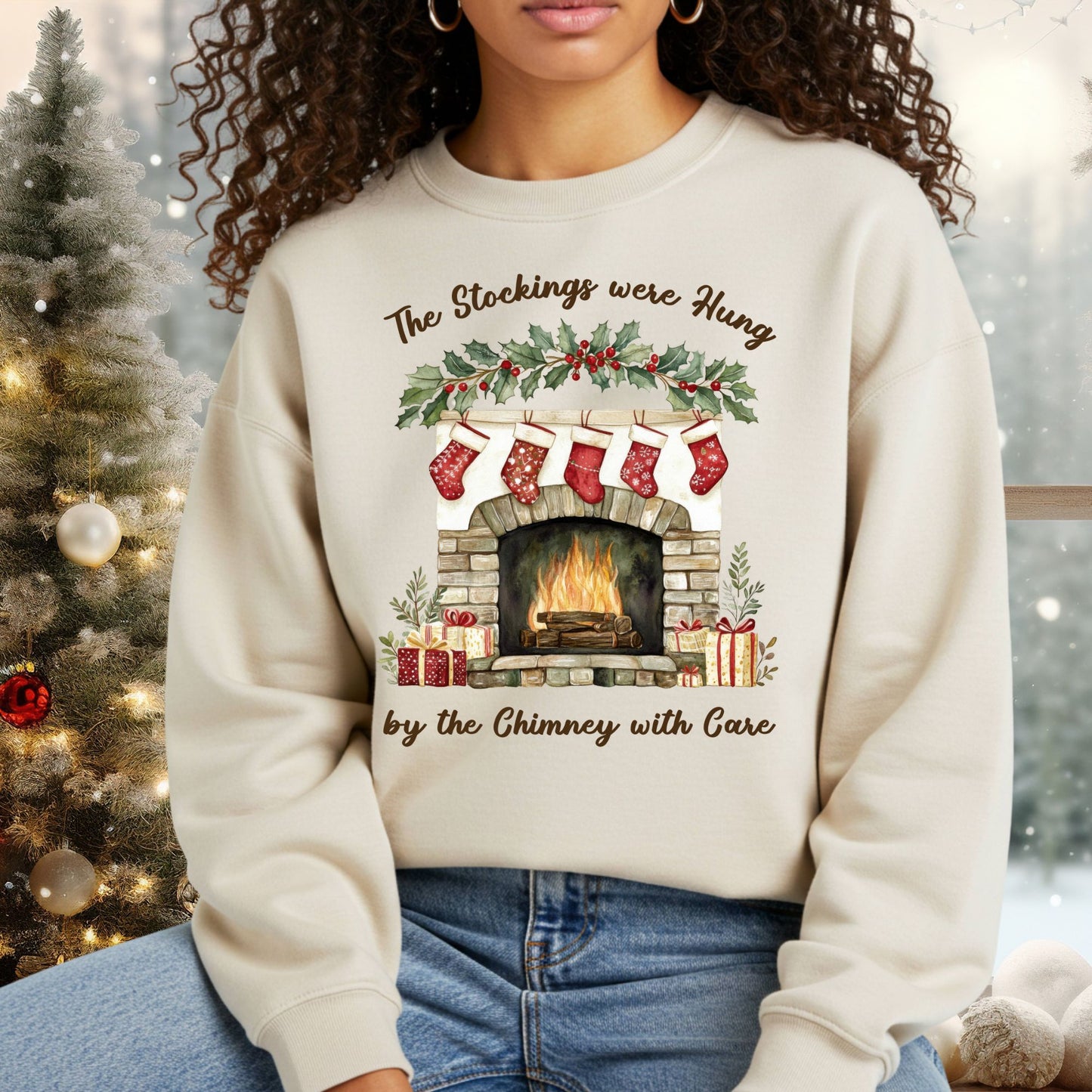 The Stockings Were Hung Sweatshirt