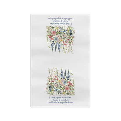 Thoughts of My Mother Tea Towel