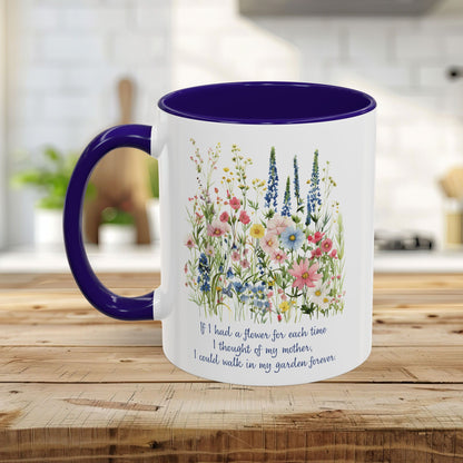 Thoughts of My Mother Wildflower Mug (11/15oz)
