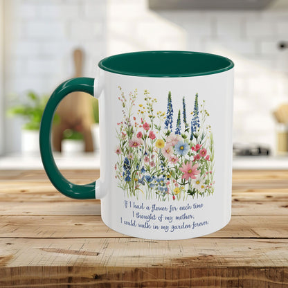 Thoughts of My Mother Wildflower Mug (11/15oz)