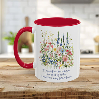 Thoughts of My Mother Wildflower Mug (11/15oz)