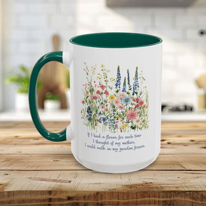 Thoughts of My Mother Wildflower Mug (11/15oz)
