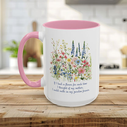 Thoughts of My Mother Wildflower Mug (11/15oz)