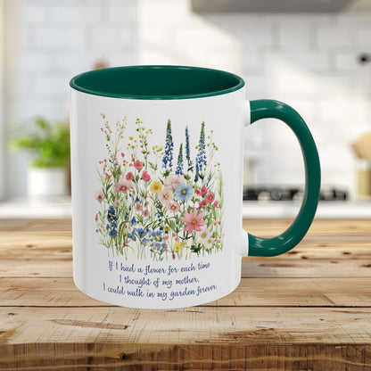 Thoughts of My Mother Wildflower Mug (11/15oz)