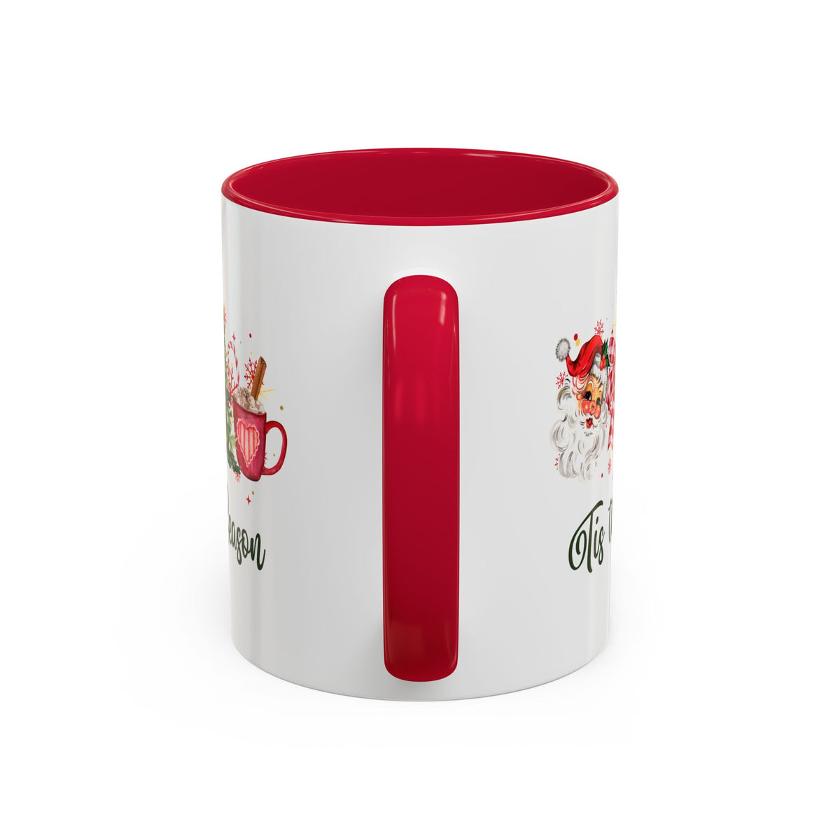 Tis The Season Retro Santa Christmas Mug (11/15oz)